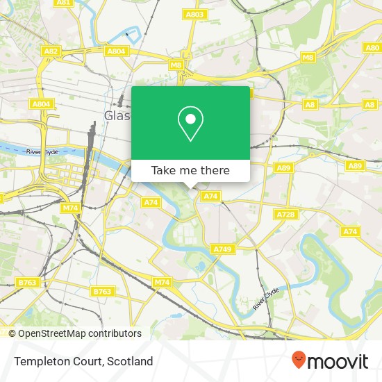 Templeton Court map