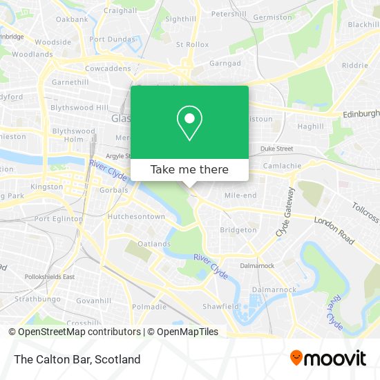 The Calton Bar map