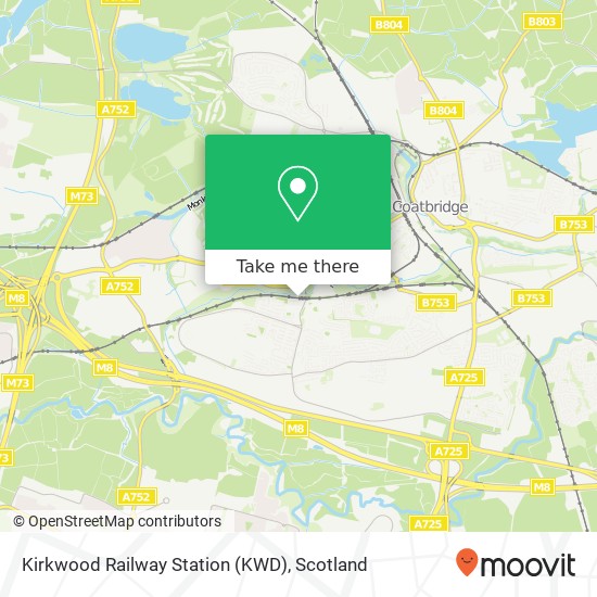 Kirkwood Railway Station (KWD) map