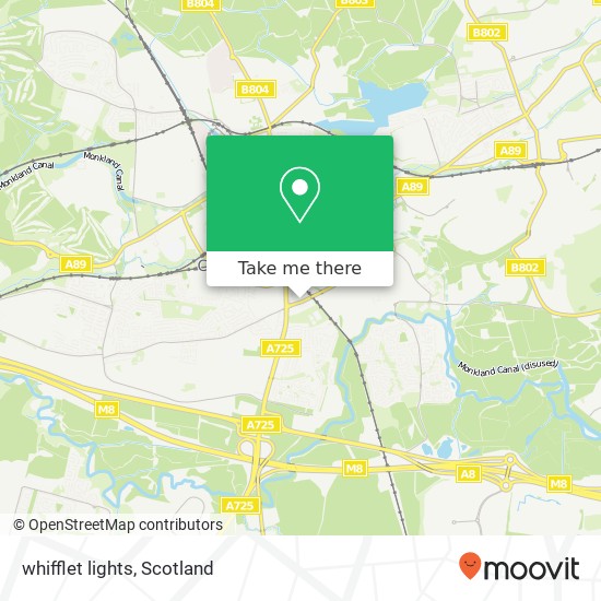 whifflet lights map