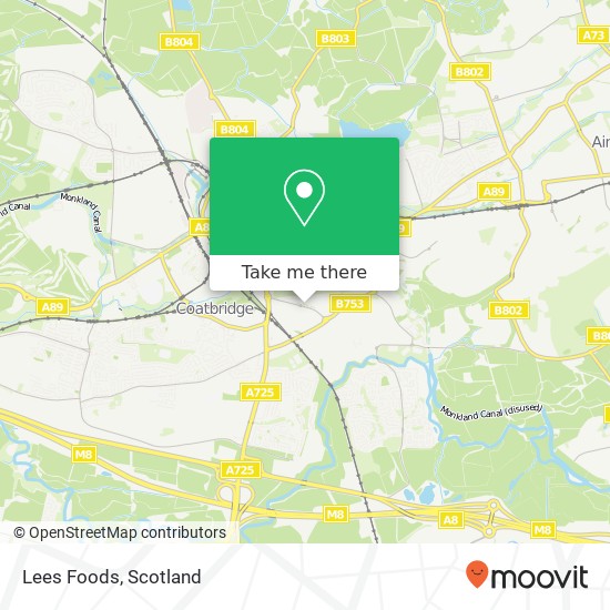 Lees Foods map