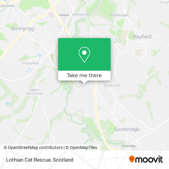 Lothian Cat Rescue map