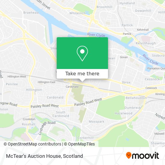 McTear's Auction House map