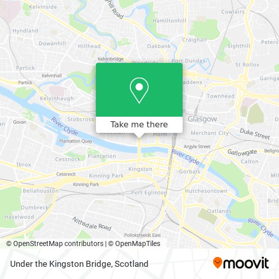 Under the Kingston Bridge map