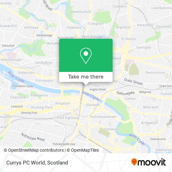 Currys PC World map