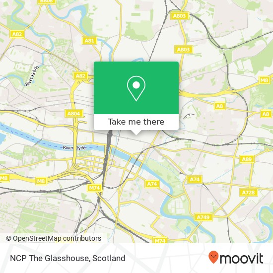NCP The Glasshouse map