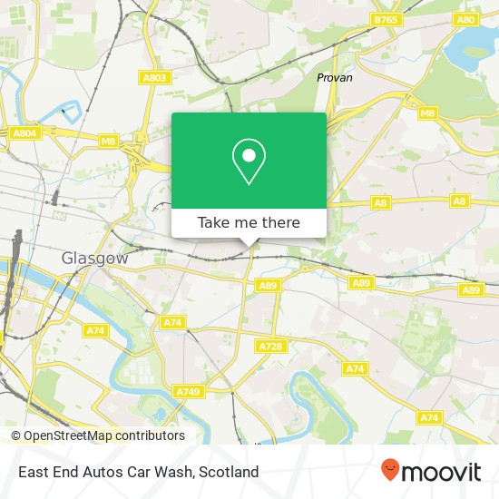 East End Autos Car Wash map