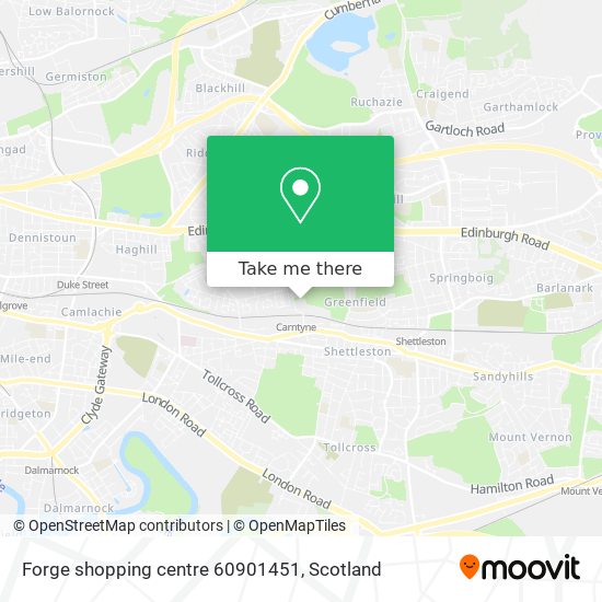 Forge shopping centre 60901451 map