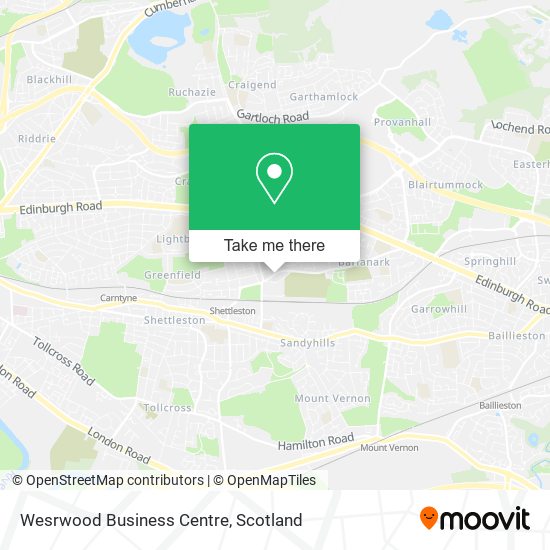 Wesrwood Business Centre map