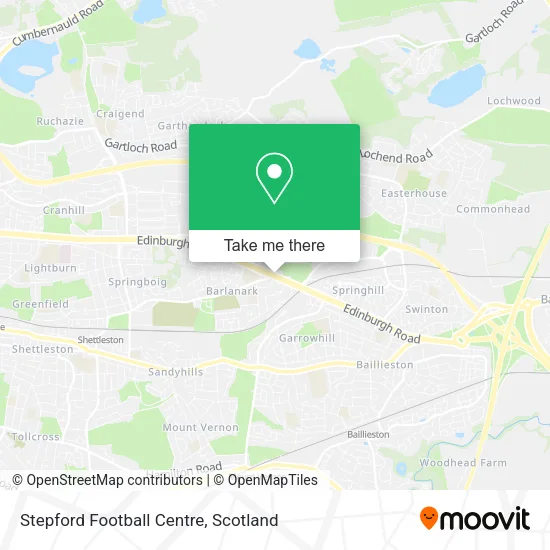 Stepford Football Centre map