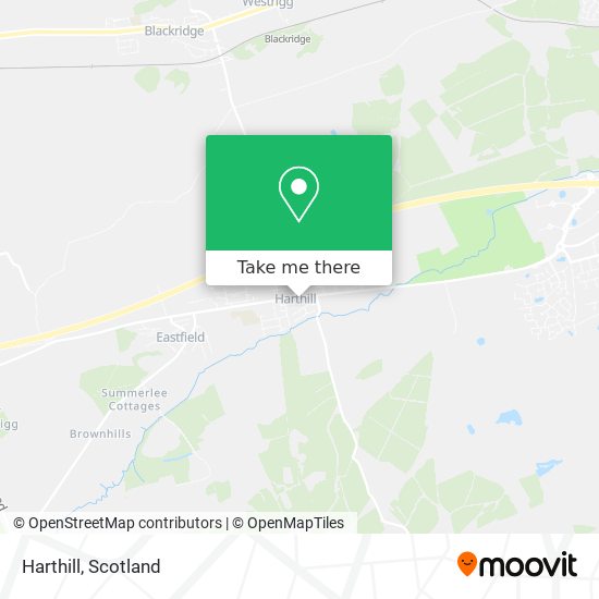 Harthill map
