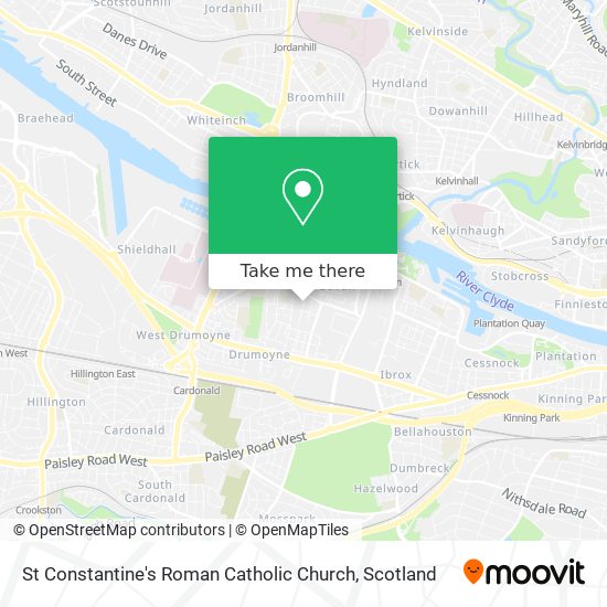 St Constantine's Roman Catholic Church map