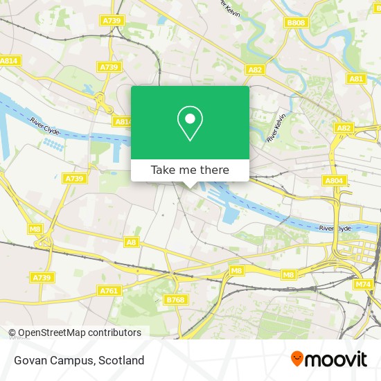 Govan Campus map