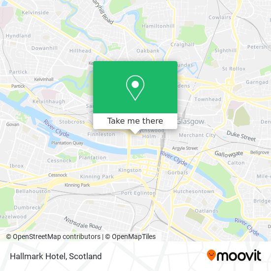 Hallmark Hotel map