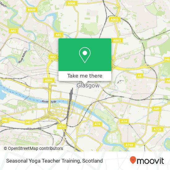 Seasonal Yoga Teacher Training map