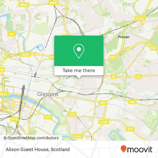 Alison Guest House map