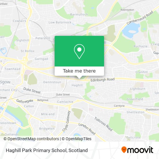 Haghill Park Primary School map