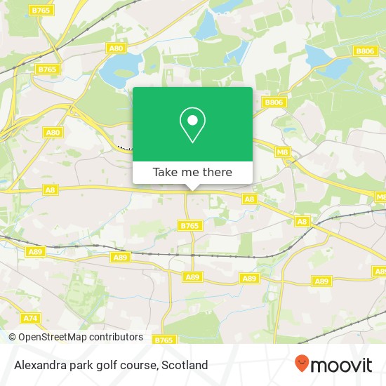 Alexandra park golf course map