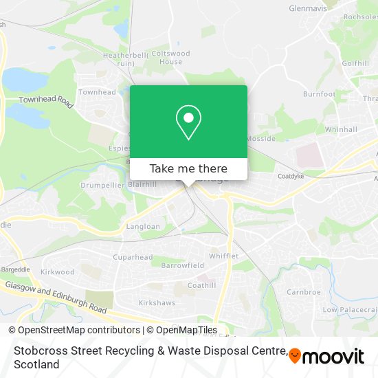 Stobcross Street Recycling & Waste Disposal Centre map