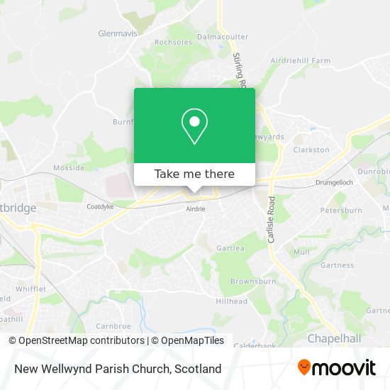 New Wellwynd Parish Church map