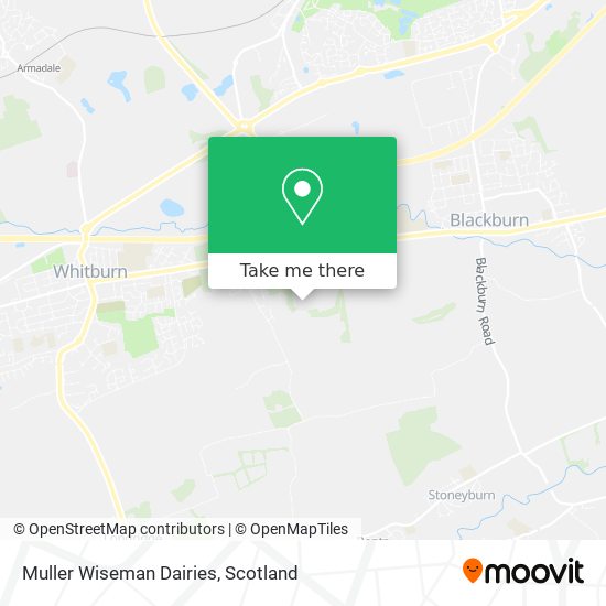 Muller Wiseman Dairies map