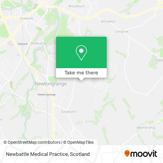 Newbattle Medical Practice map