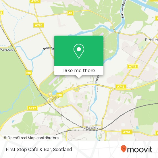 First Stop Cafe & Bar map