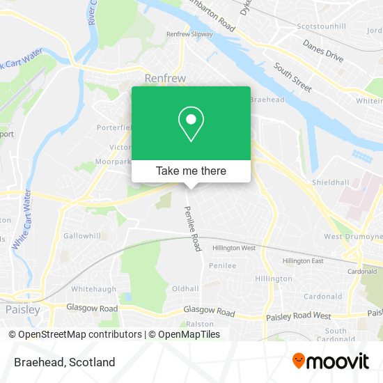 Braehead map