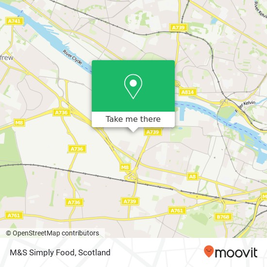 M&S Simply Food map