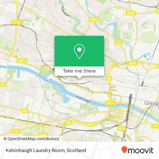 Kelvinhaugh Laundry Room map