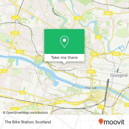 The Bike Station map
