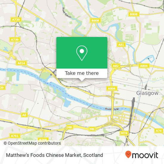 Matthew's Foods Chinese Market map