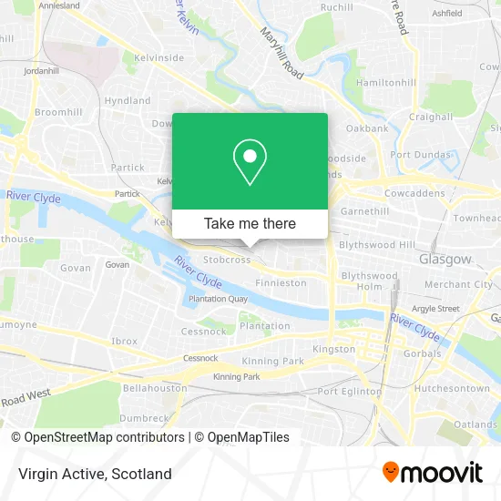 Virgin Active map
