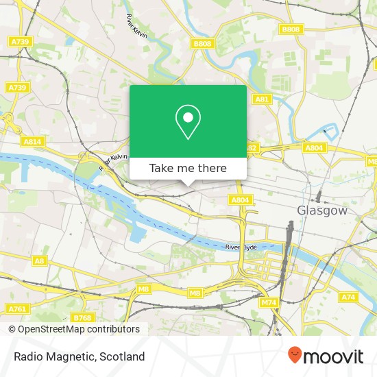 Radio Magnetic map