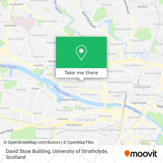 David Stow Building, University of Strathclyde map