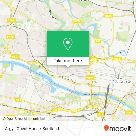 Argyll Guest House map