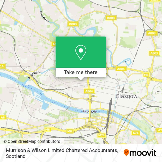 Murrison & Wilson Limited Chartered Accountants map