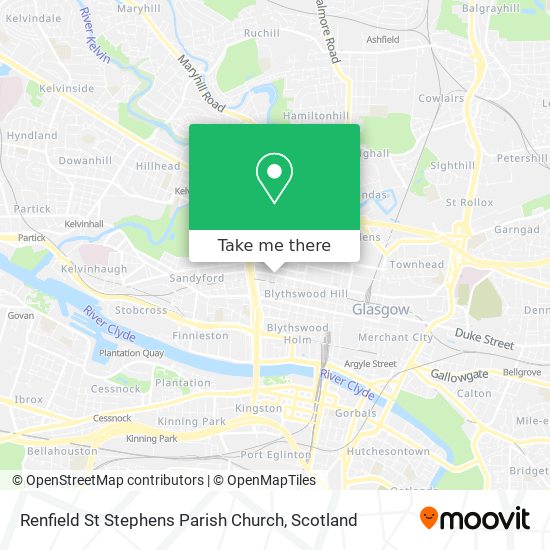 Renfield St Stephens Parish Church map