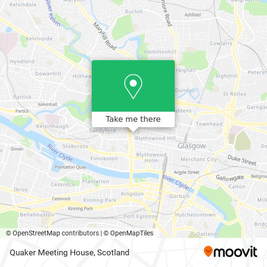 Quaker Meeting House map
