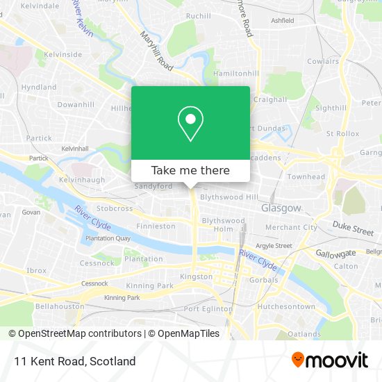 11 Kent Road map