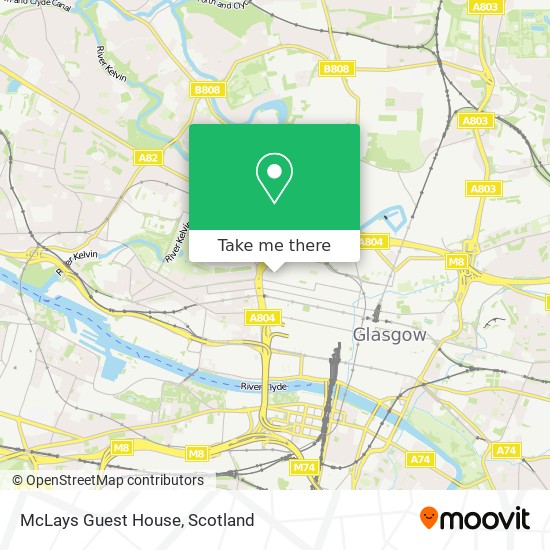 McLays Guest House map