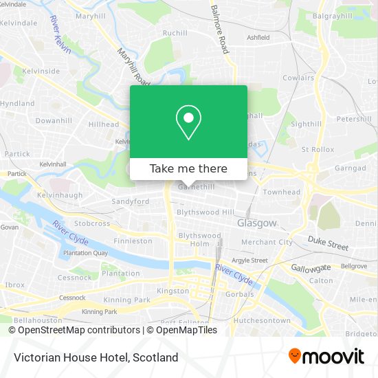 Victorian House Hotel map