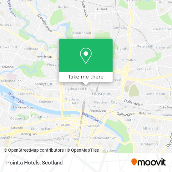 Point.a Hotels map