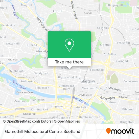 Garnethill Multicultural Centre map