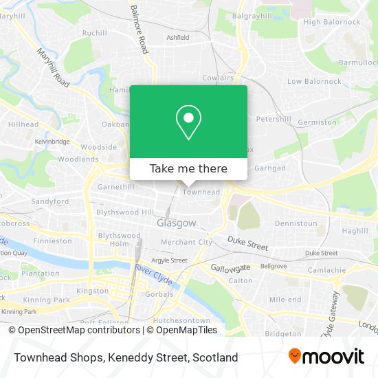 Townhead Shops, Keneddy Street map