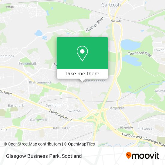 Glasgow Business Park map