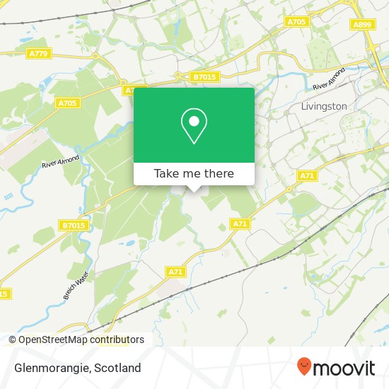 Glenmorangie map
