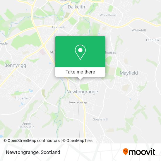 Newtongrange map