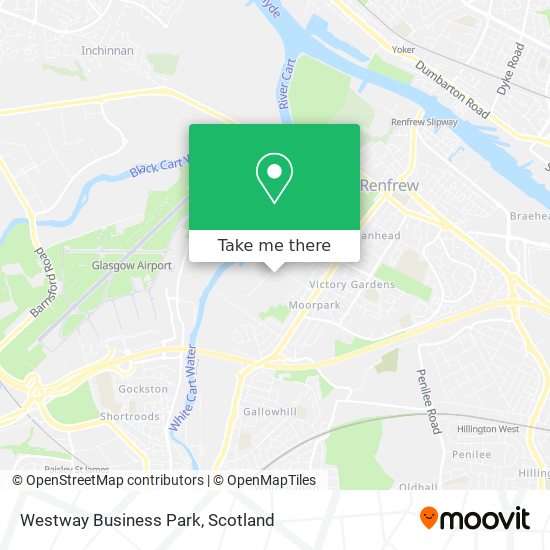 Westway Business Park map