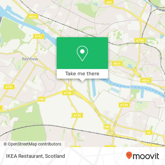 IKEA Restaurant map